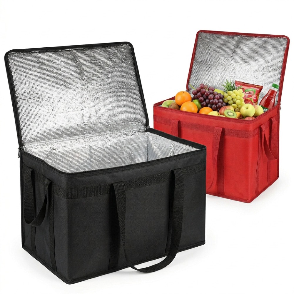 Food Storage Bags Reusable - Tas Termal Terisolasi Dapat Dilipat Kantong