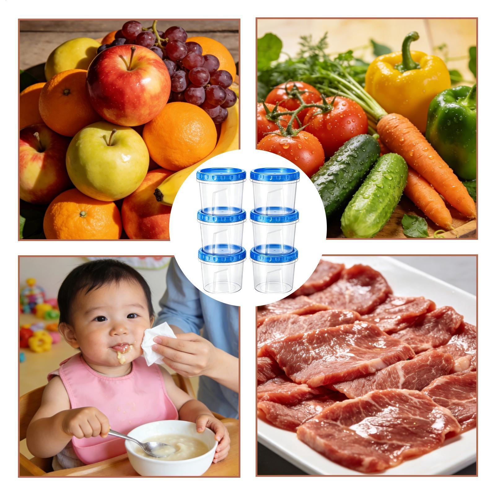 Food Storage Refrigerator - Wadah Freezer Untuk Penyimpanan Makanan 6