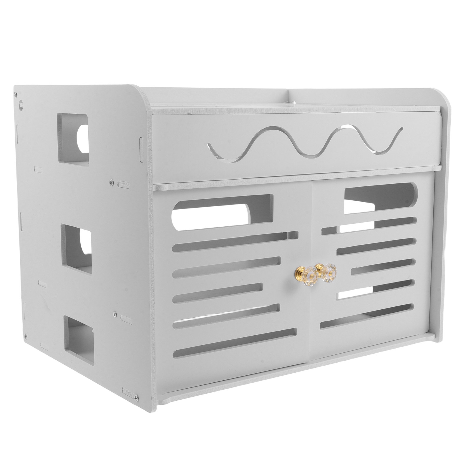Food Storage Boxes - Kotak Penyimpanan Router WiFi 3 Lapis,
