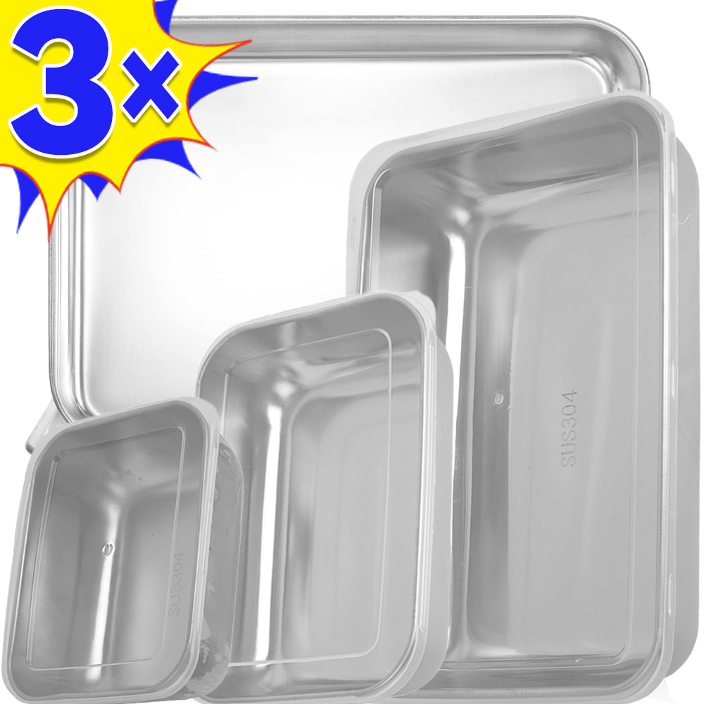 Food Storage Method - Kotak penyimpan makanan Stainless Steel, kotak