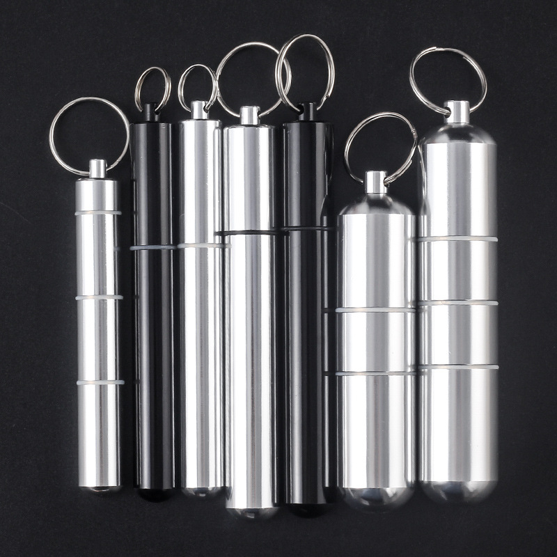 Herb Keeper Container - Toples penyimpanan aluminium mini, aksesoris kotak