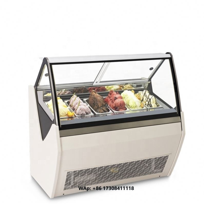 Food Storage Refrigerator - Lemari Pendingin Display Pintu Kaca Imersif,