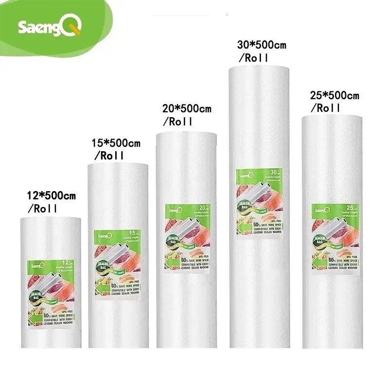 Vacuum Sealer Bag - SaengQ tas vakum, untuk makanan penyegel