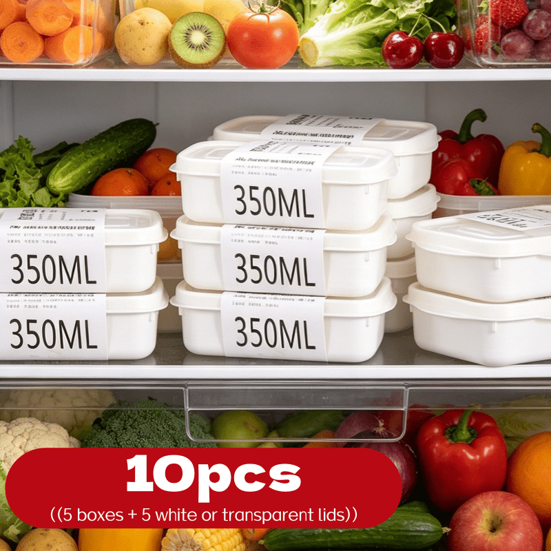 Set Food Storage - 10 Buah Set Kotak Penyimpanan Makanan