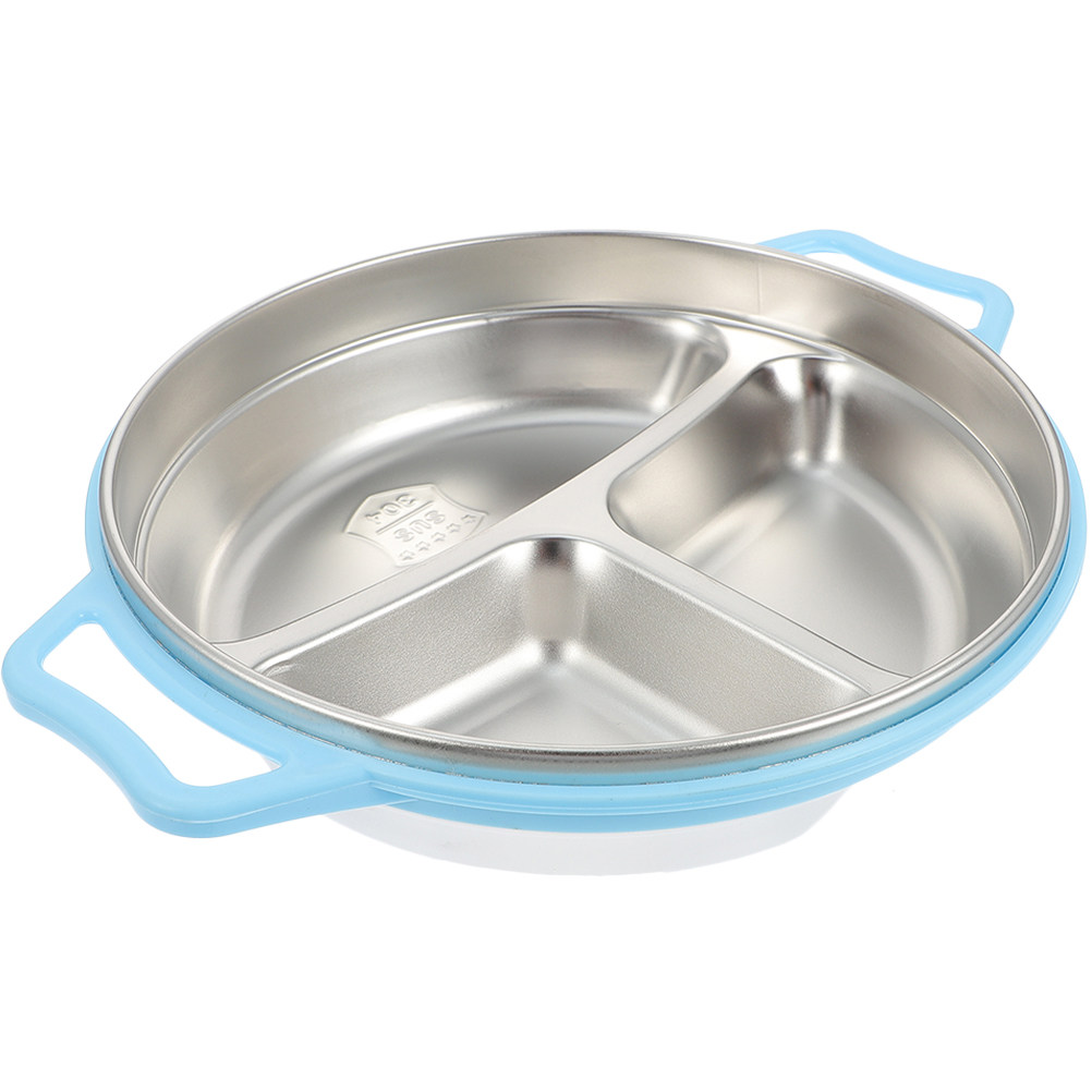 Food Storage With Compartments - Piring Penyimpanan Makanan Anak dari Stainless