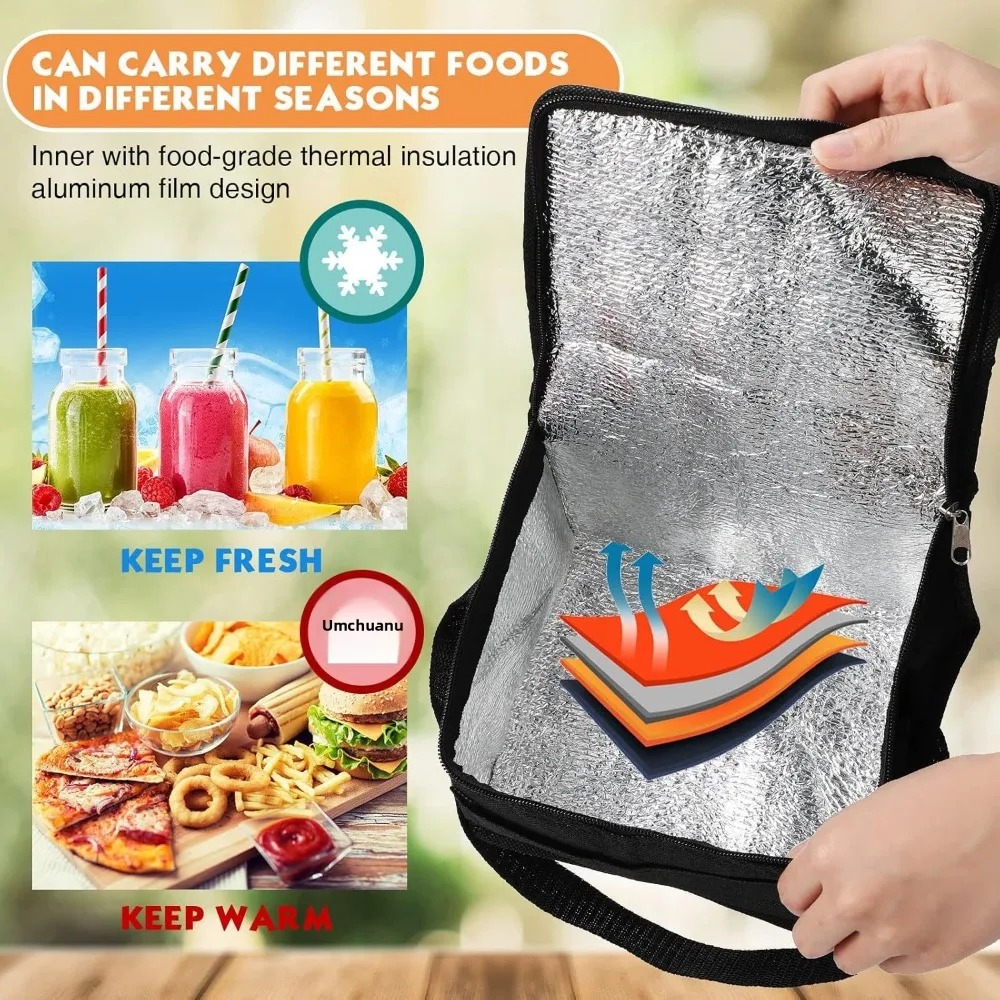 Tas Termal Terisolasi Dapat Di - Food Storage Bags Reusable ulasan dan harga