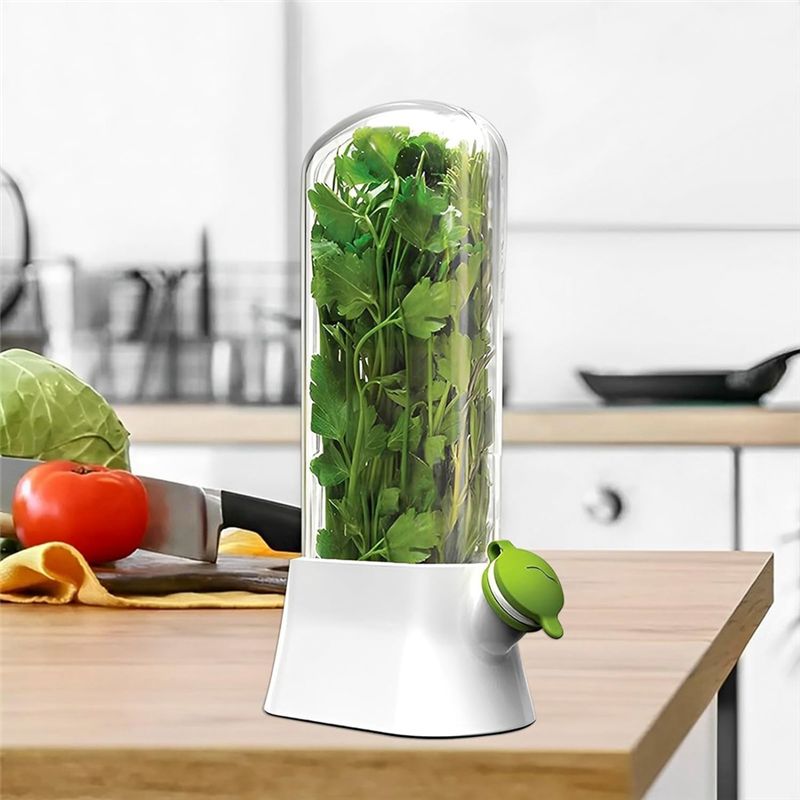 A23E-Penyimpan Herba Segar Unt - Herb Keeper Container ulasan dan harga