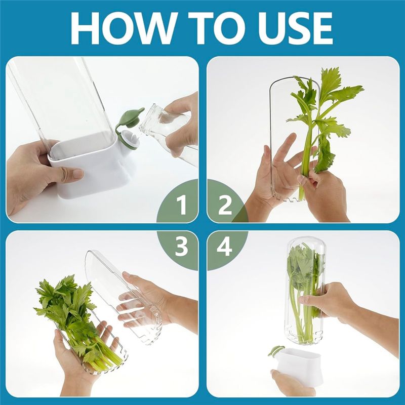 A23E-Penyimpan Herba Segar Unt - Herb Keeper Container ulasan dan harga
