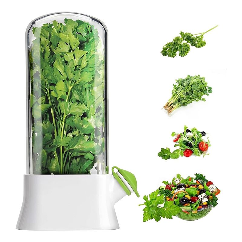 A23E-Penyimpan Herba Segar Unt - Herb Keeper Container ulasan dan harga