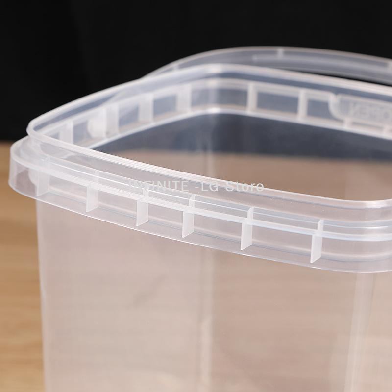 10 Buah Ember Plastik 500/1000 - Food Storage Boxes ulasan dan harga