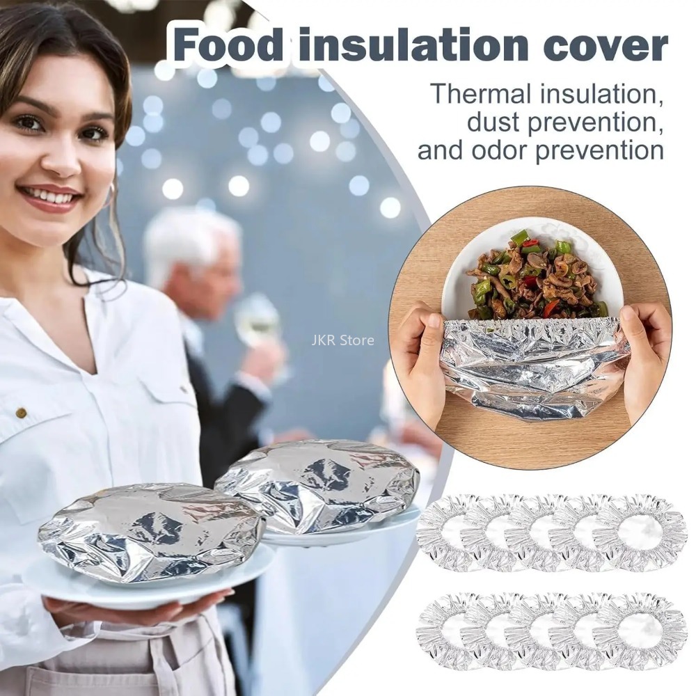 Penutup Mangkuk Aluminium Foil - Food Storage Keep Hot ulasan dan harga