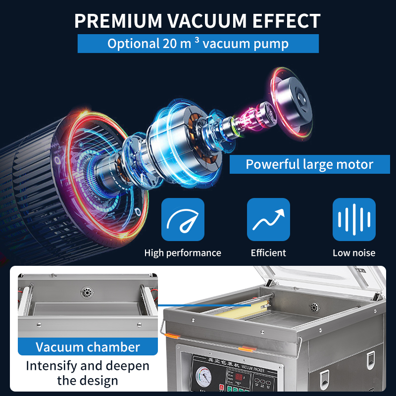 DZ-500 Vacuum Sealer Elektrik  - Food Storage Long Term ulasan dan harga