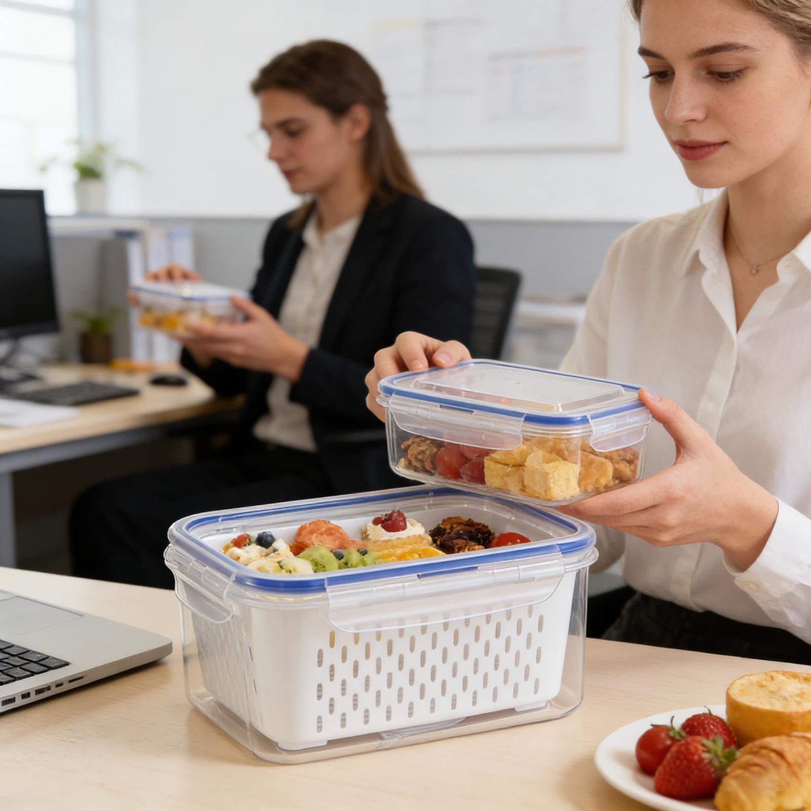 Wadah Penyimpanan Makanan 4 in - Food Storage Refrigerator ulasan dan harga