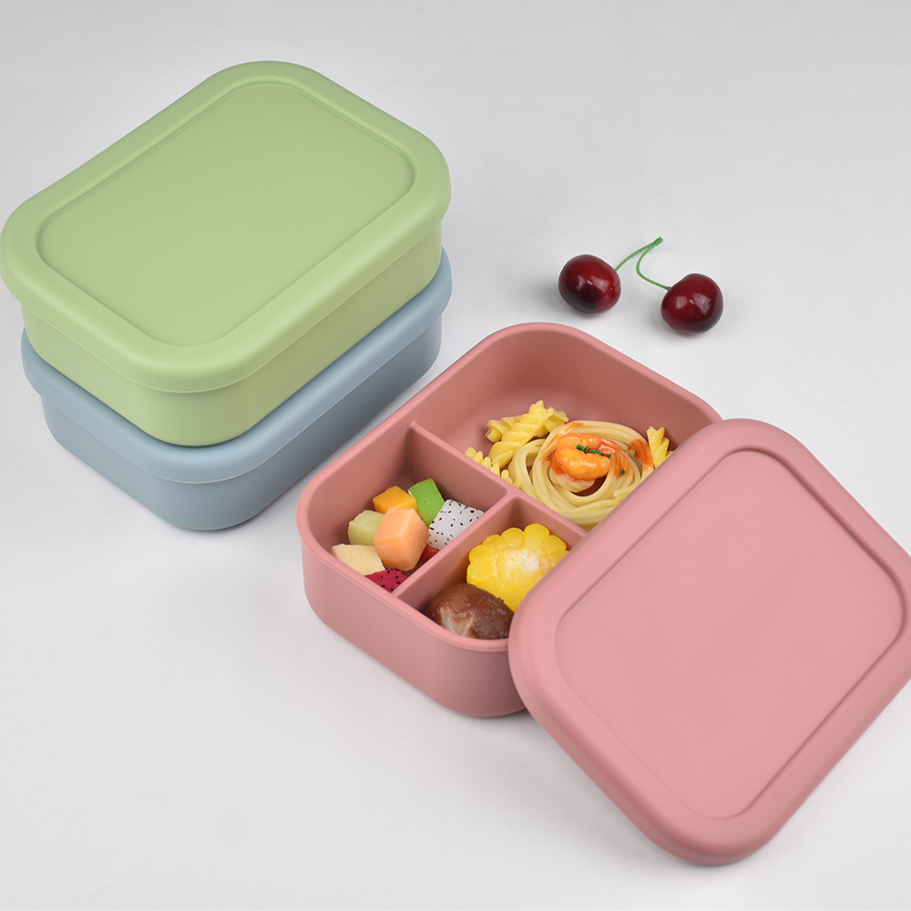 Kotak Makan Siang Bento Siliko - Food Storage With Compartments ulasan dan harga
