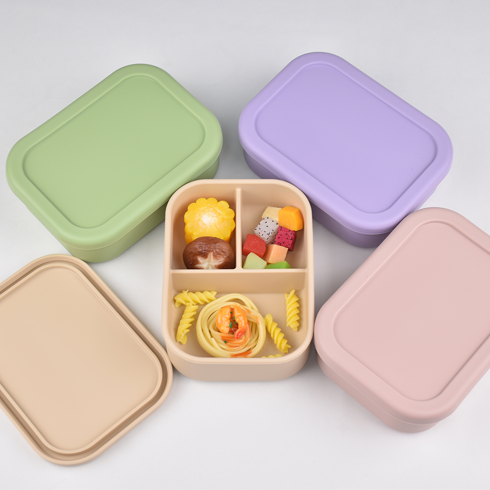 Kotak Makan Siang Bento Siliko - Food Storage With Compartments ulasan dan harga