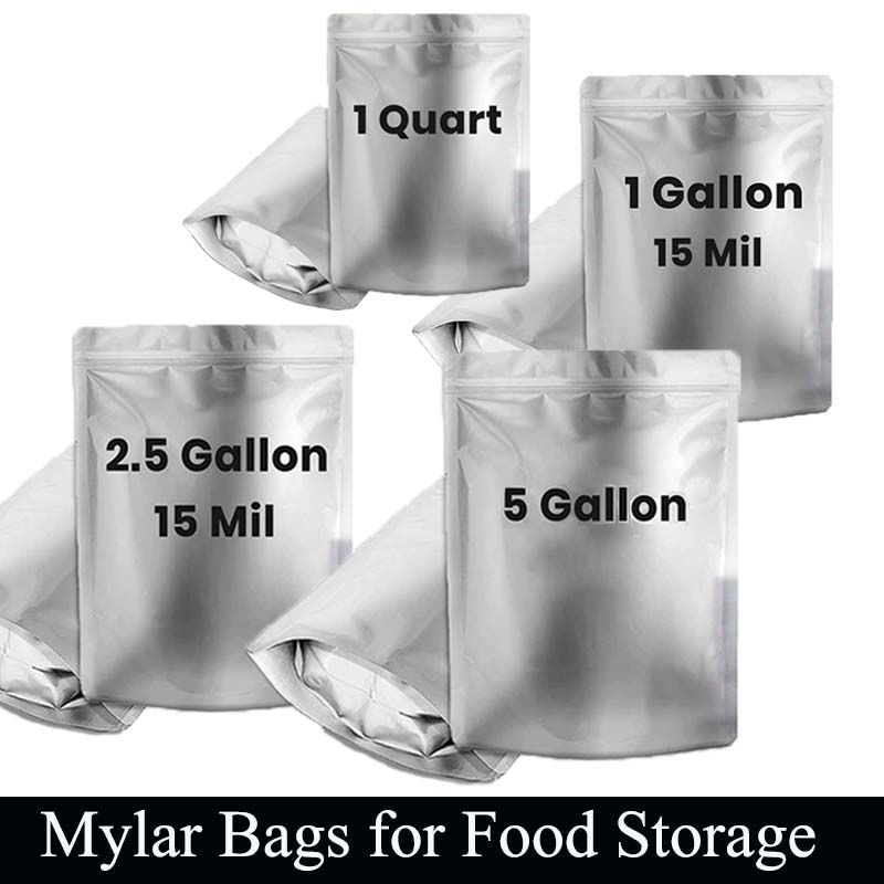 Kantong Mylar Aluminium Perak  - Food Storage Long Term ulasan dan harga