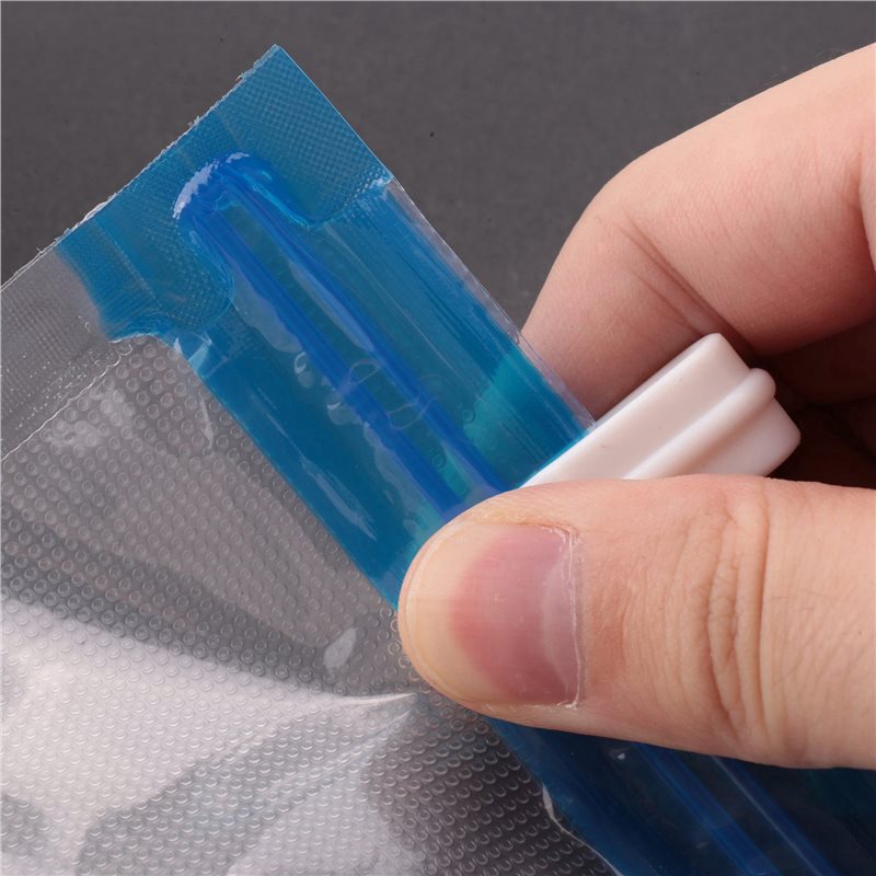 10 Buah Tas Ritsleting Penyimp - Food Storage Bags Reusable ulasan dan harga