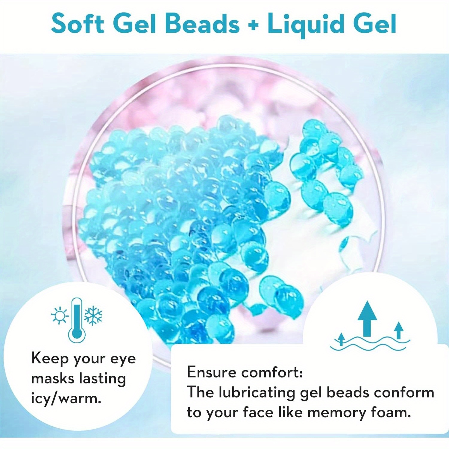 Masker Mata pendingin Gel, 2 b - Cold Pack Ice Gel ulasan dan harga