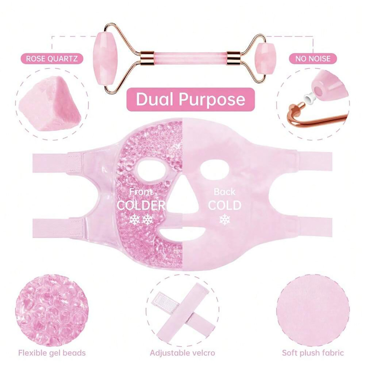 Masker Wajah Mata Es Pendingin - Cold Pack Ice Gel ulasan dan harga