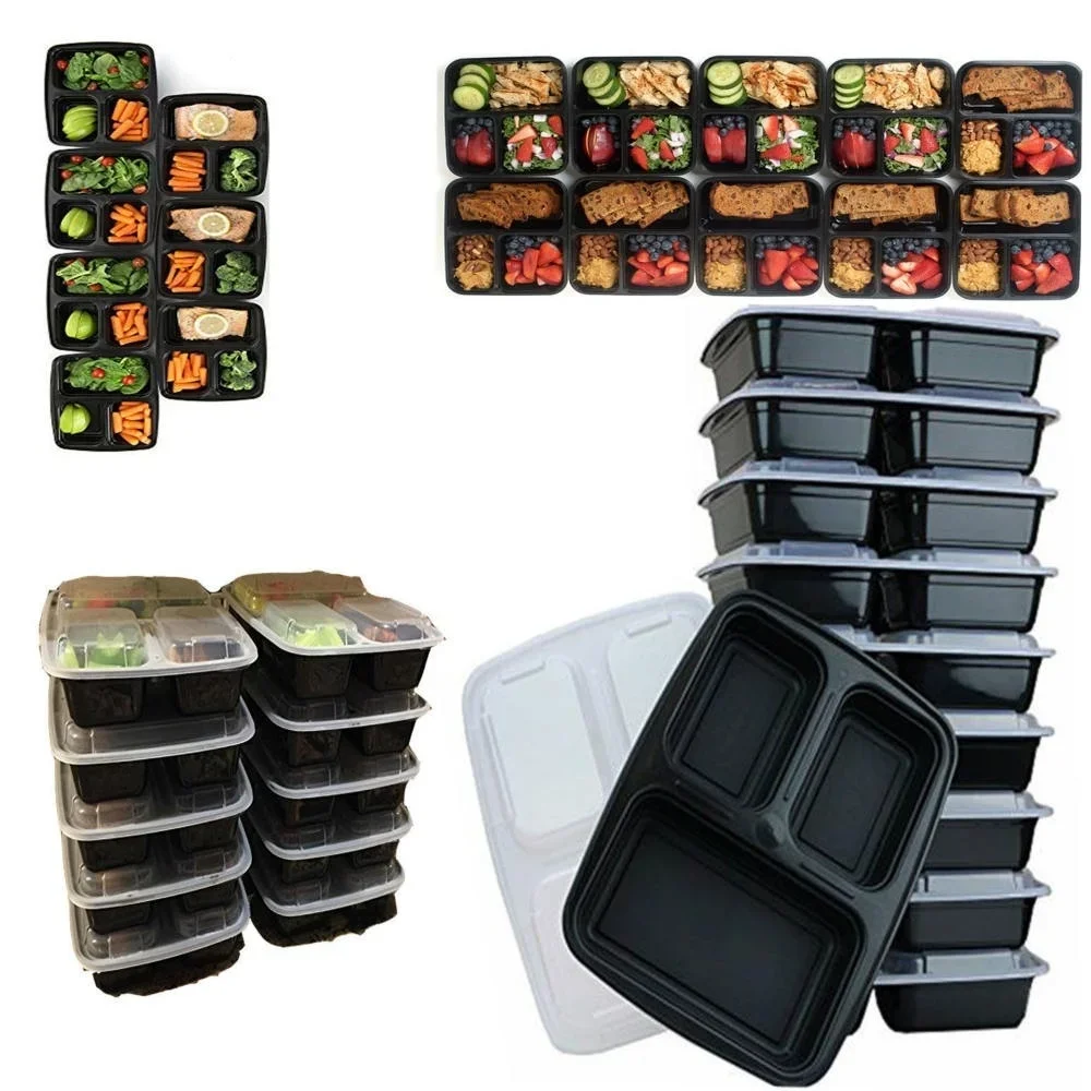 7 pak 3 kompartemen wadah pers - Food Storage With Compartments ulasan dan harga
