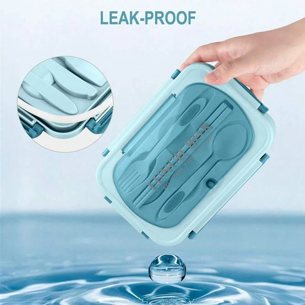 Kotak Bento Dewasa dengan 3 Ko - Food Storage With Compartments ulasan dan harga