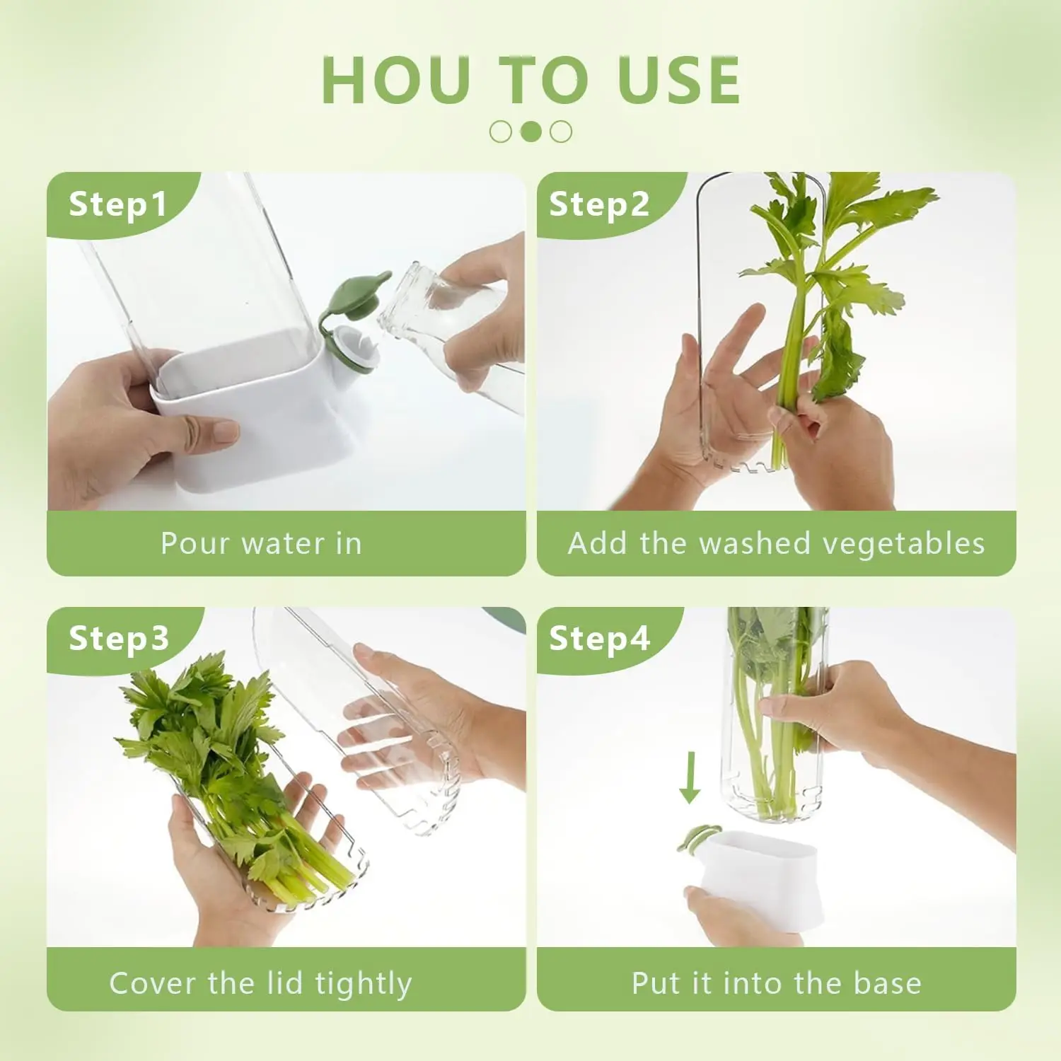 Penyimpan Herbal untuk Kulkas  - Herb Keeper Container ulasan dan harga