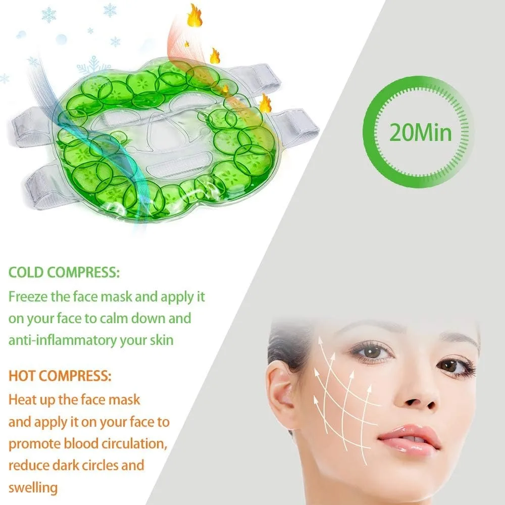 Pak Gel es wajah, Pak Gel mask - Cold Pack Ice Gel ulasan dan harga