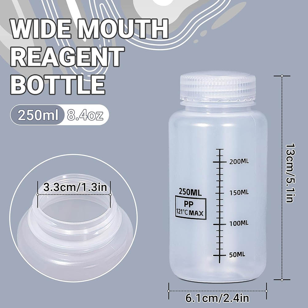 Botol Plastik Mulut Lebar 8oz/ - Food Storage Not Plastic ulasan dan harga