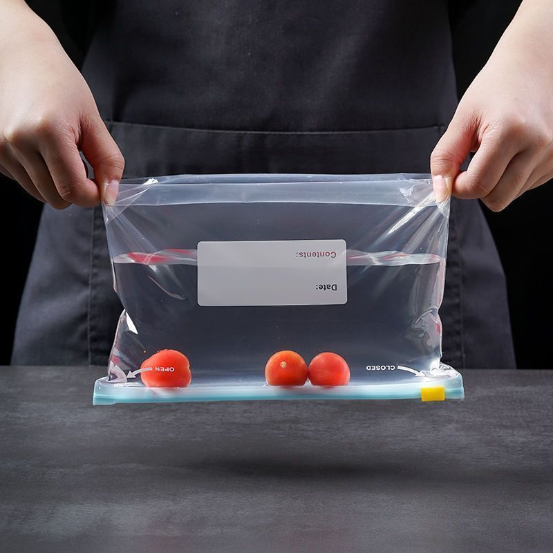 100Pcs Kantong Penyimpanan Mak - Food Storage Bags Reusable ulasan dan harga