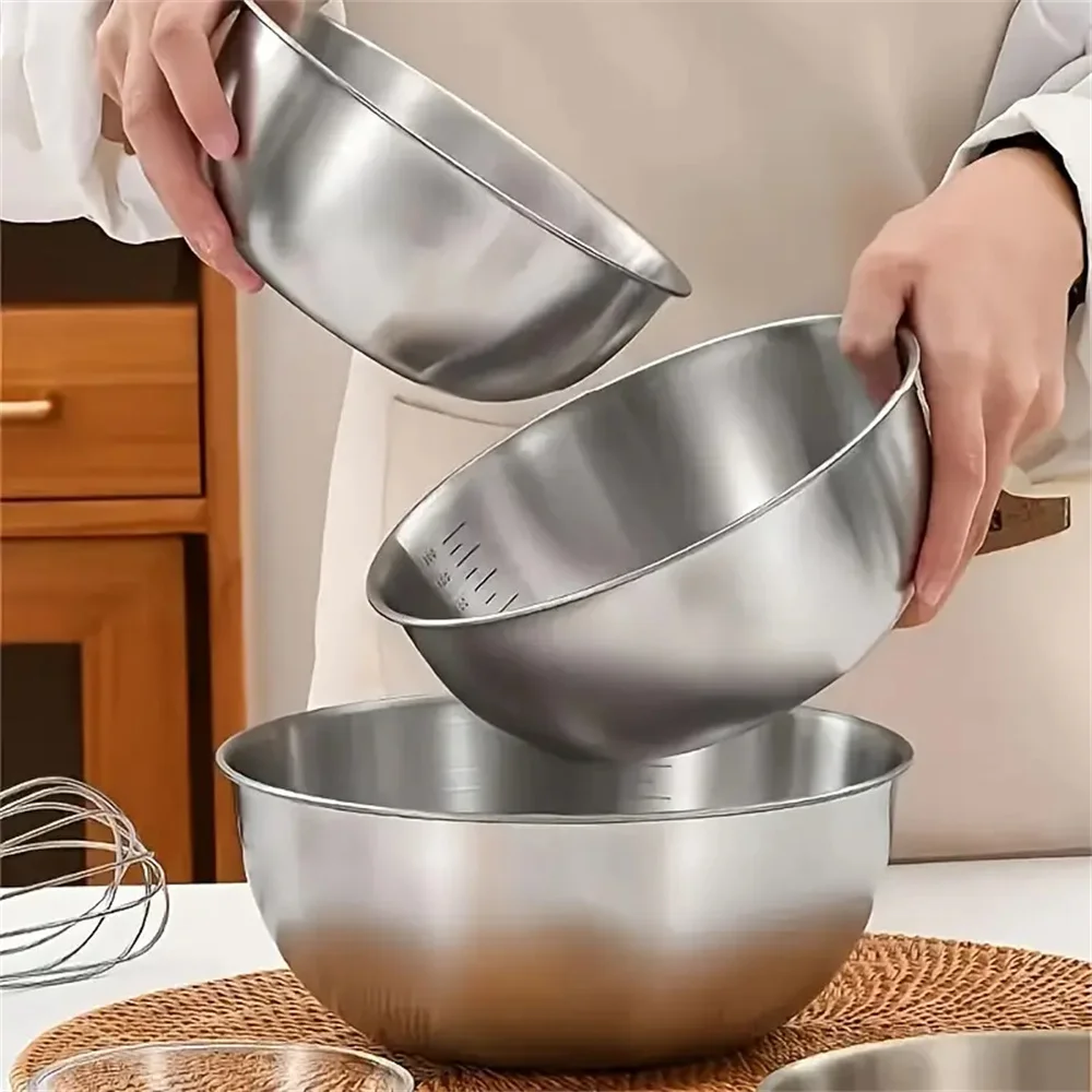 1-3 Set Mangkuk Stainless Stee - Set Food Storage ulasan dan harga
