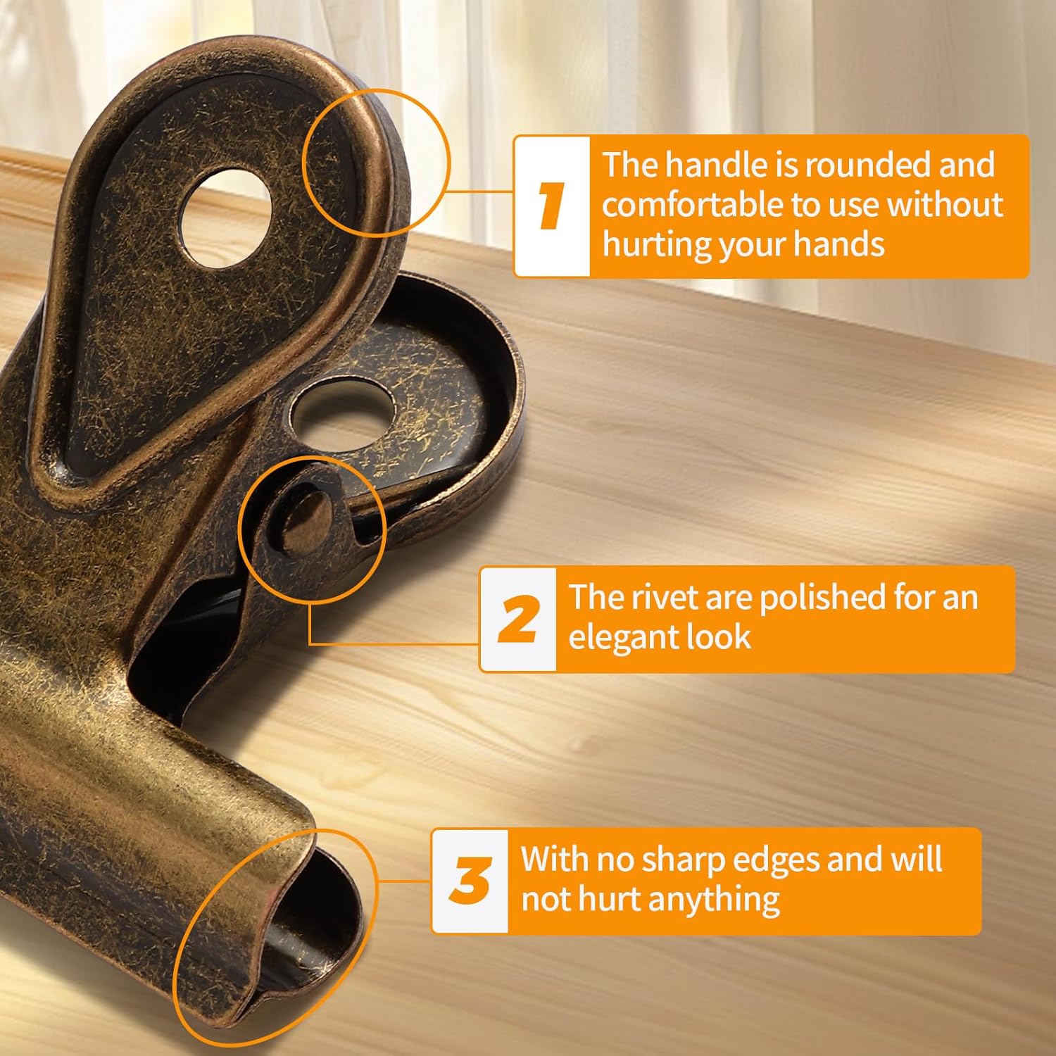 Klip Bulldog, 3 Buah Klip Bind - Food Storage Method ulasan dan harga