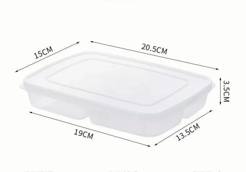 Kotak penyimpanan makanan 4 ba - Food Storage With Compartments ulasan dan harga