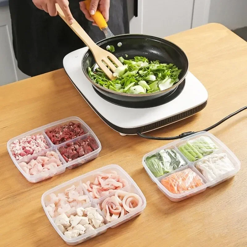 Kotak penyimpanan makanan 4 ba - Food Storage With Compartments ulasan dan harga