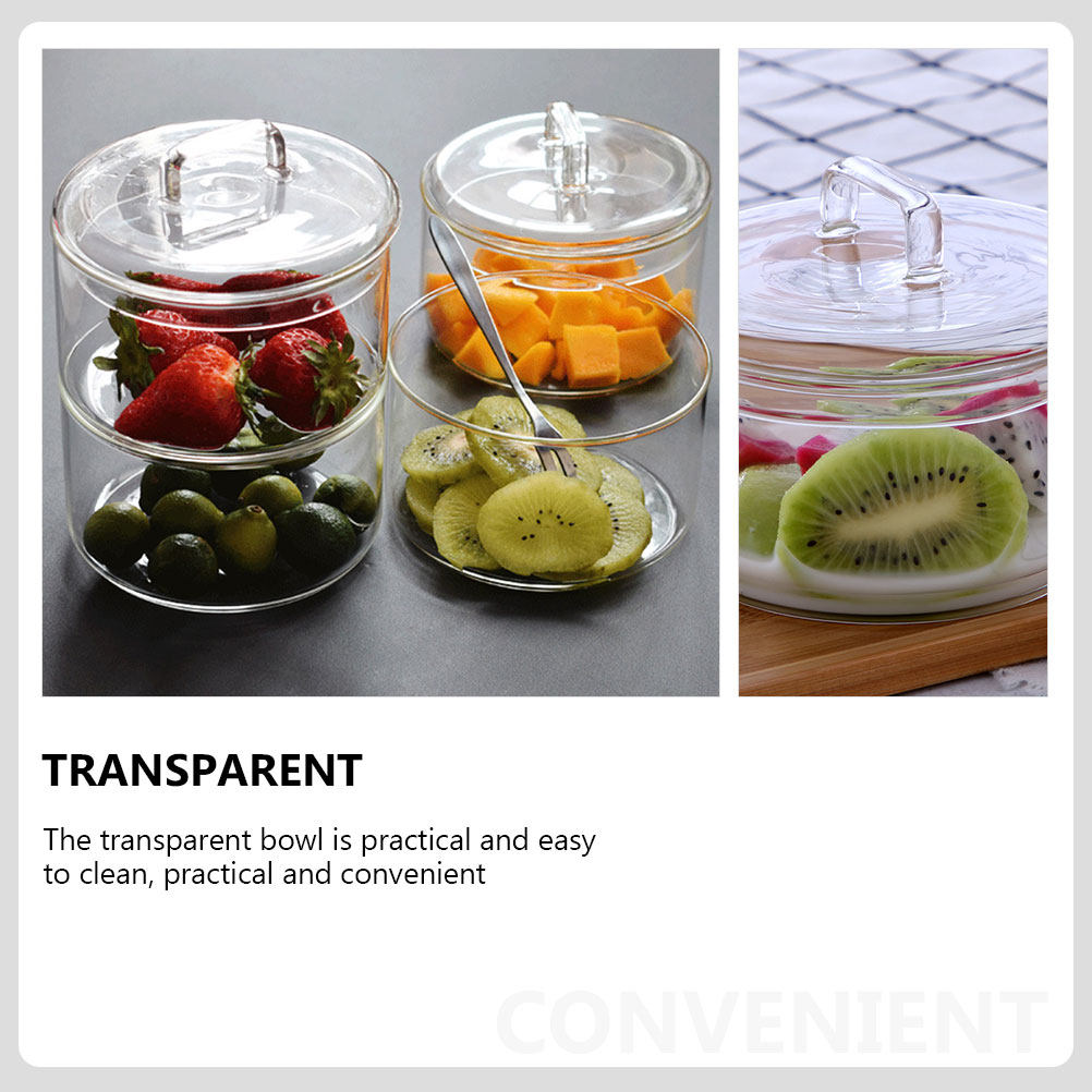1Set Wadah Penyimpanan Kaca Tr - Food Storage Glass Containers ulasan dan harga