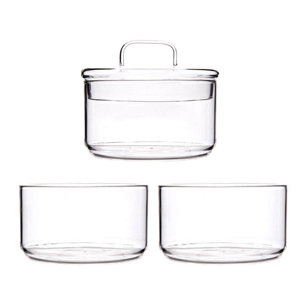 1Set Wadah Penyimpanan Kaca Tr - Food Storage Glass Containers ulasan dan harga