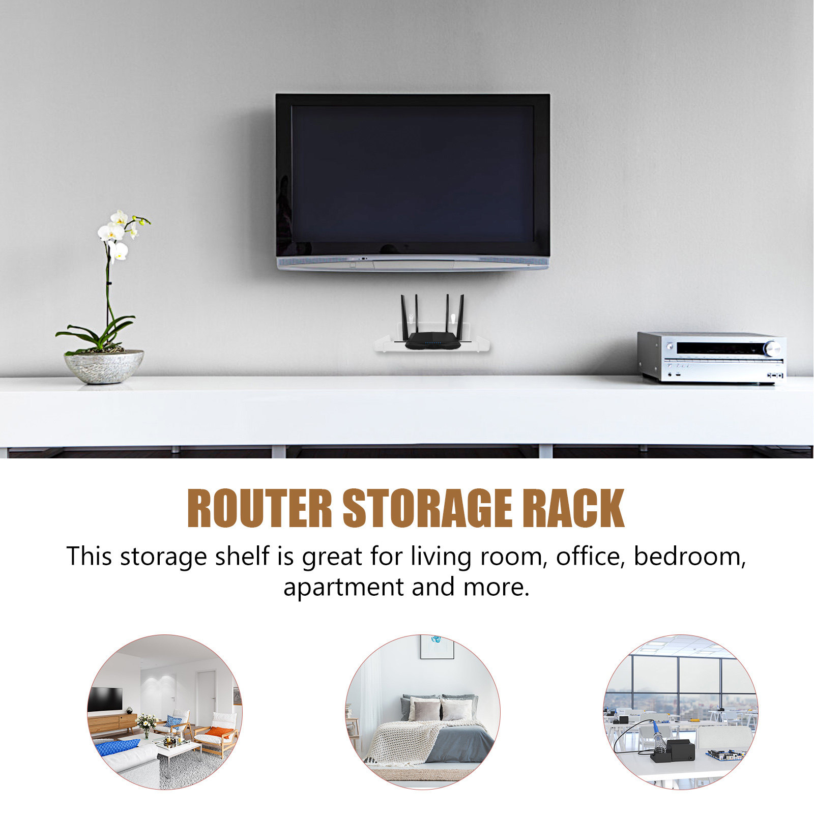 Rak Penyimpanan Router Dinding - Food Storage Room ulasan dan harga