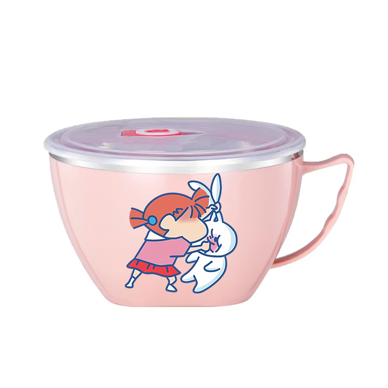Mangkuk Mie Crayon Shin-chan M - Food Storage Room ulasan dan harga