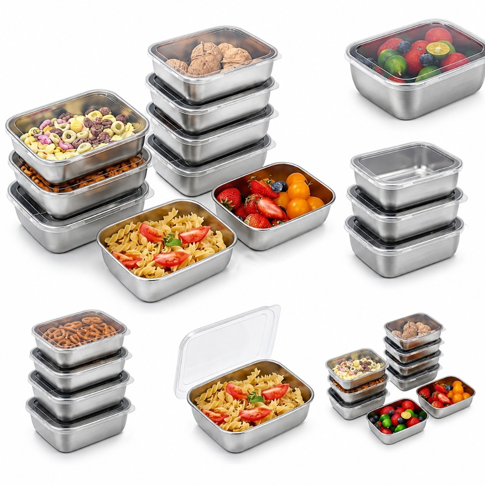 6PCS Wadah Penyimpanan Makanan - Set Food Storage ulasan dan harga