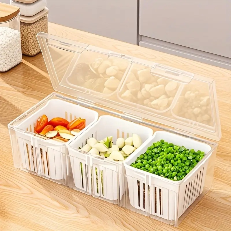 1 Buah Wadah Penyimpanan Makan - Food Storage With Compartments ulasan dan harga