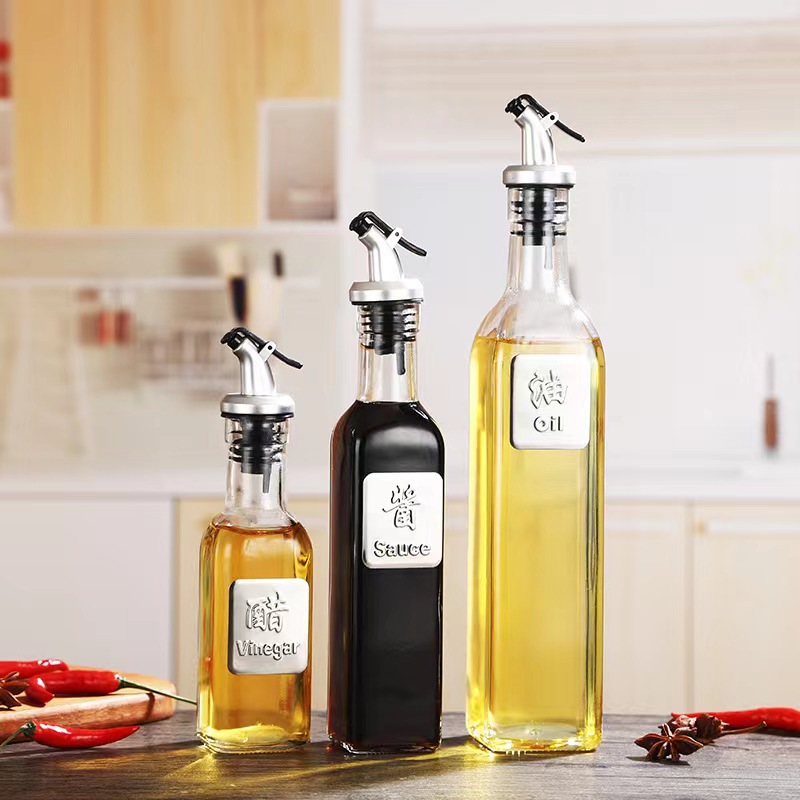 Botol Minyak Kaca Dapur, Dispe - Herb Keeper Container ulasan dan harga