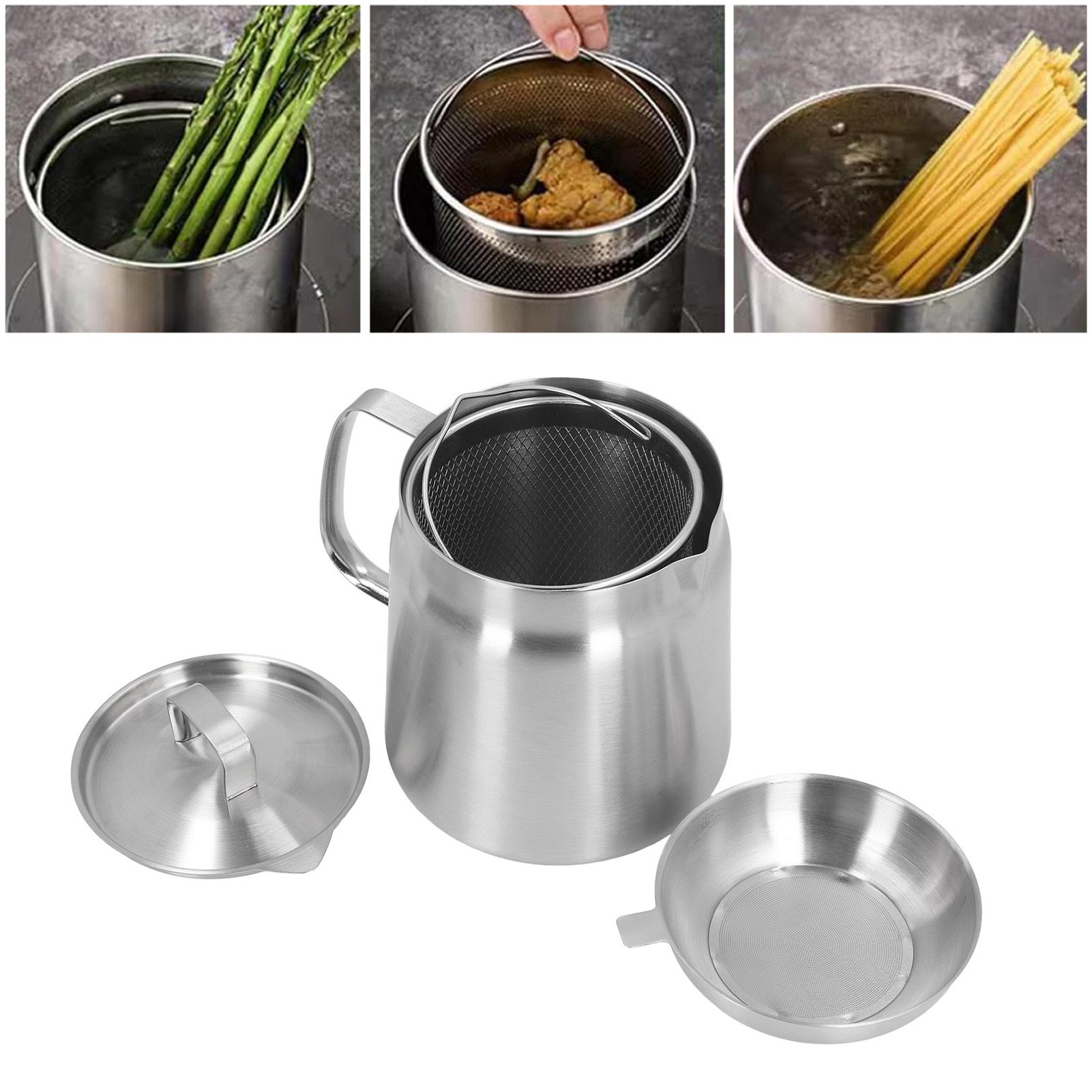 Pot Saringan Minyak Multifungs - Herb Keeper Container ulasan dan harga
