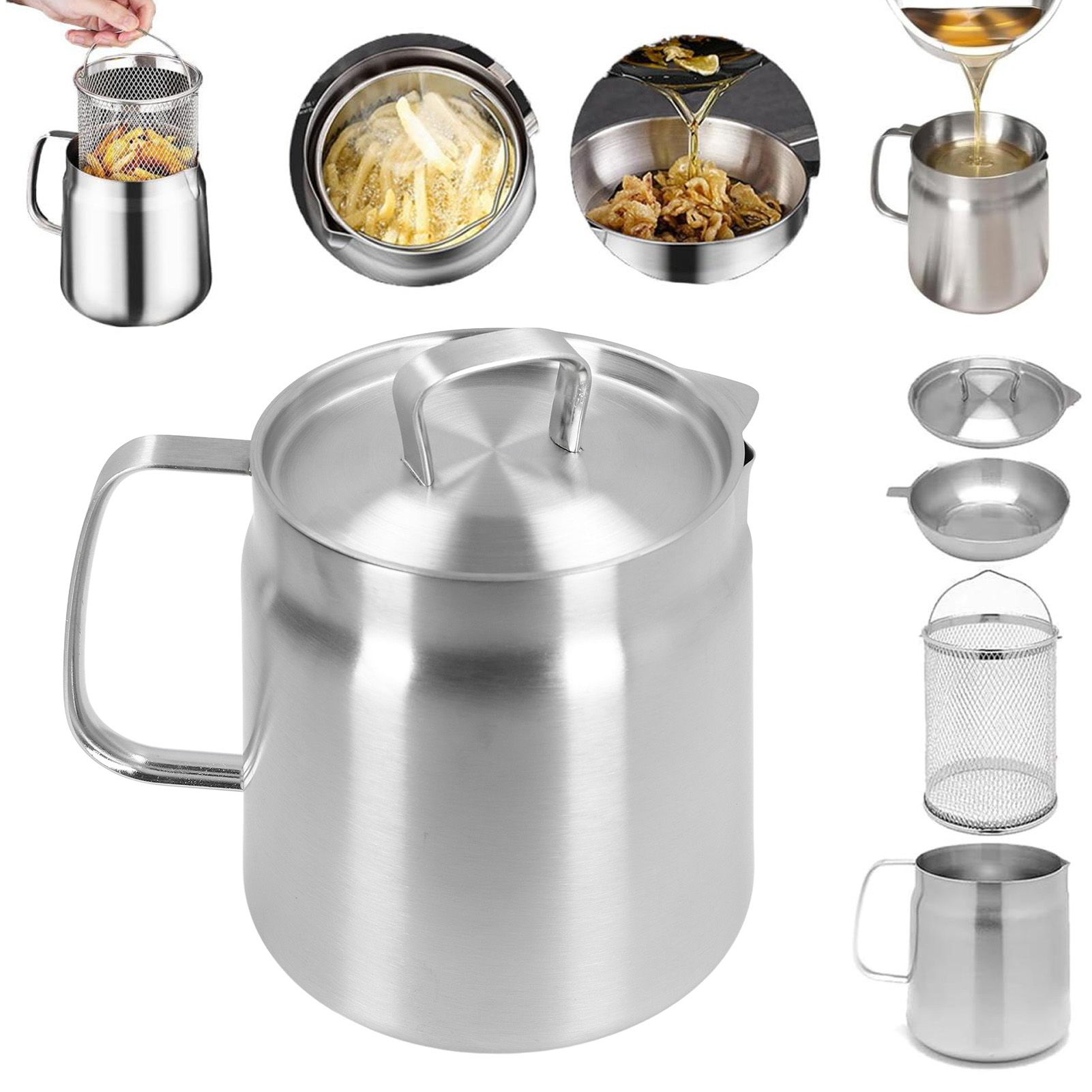 Pot Saringan Minyak Multifungs - Herb Keeper Container ulasan dan harga