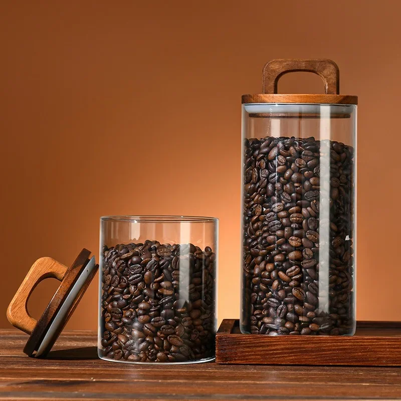 Stoples kaca bening dengan tut - Food Storage Glass Containers ulasan dan harga