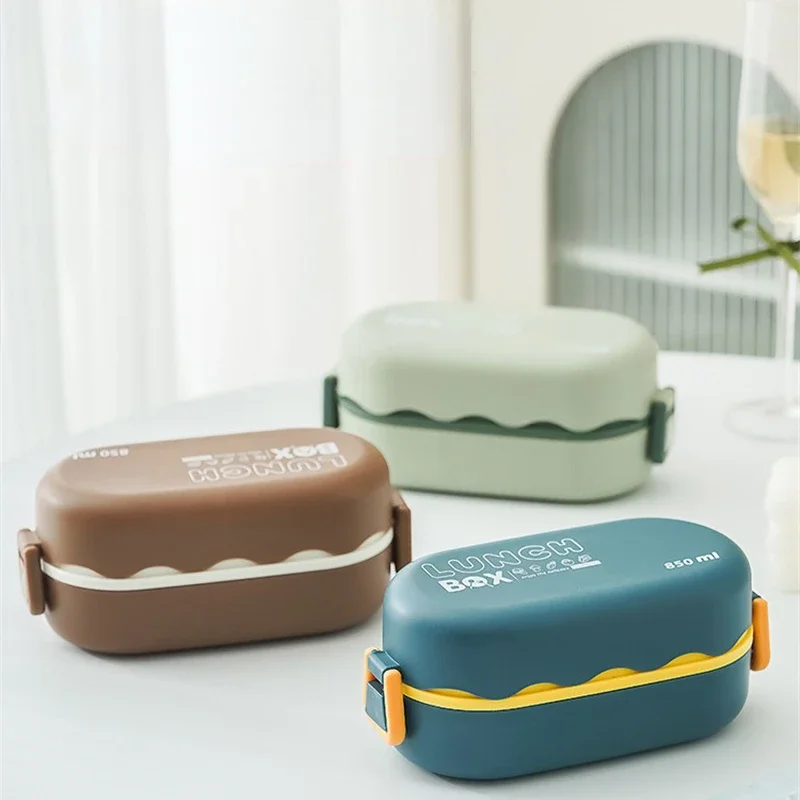 Kotak makan siang 850ML lapisa - Food Storage With Compartments ulasan dan harga