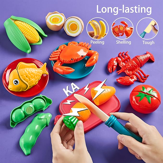 81PC Mainan Dapur Seru Memoton - Food Storage Not Plastic ulasan dan harga