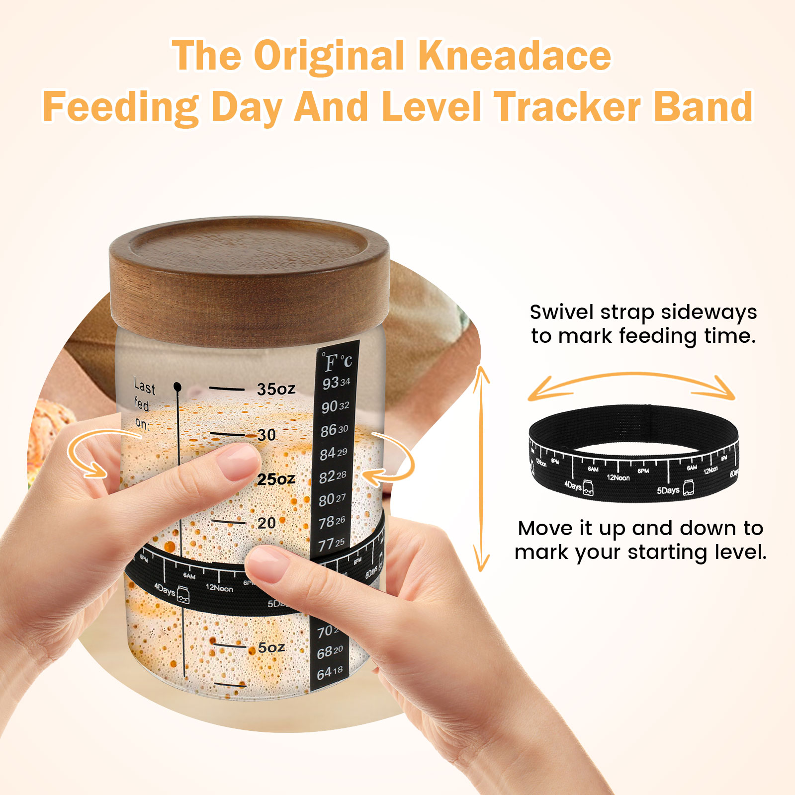 Sourdough toples pemula 1000ml - Food Storage Glass Containers ulasan dan harga
