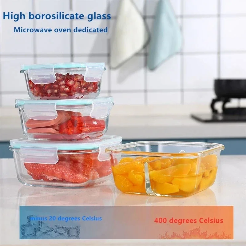 Kotak Penyimpanan Makanan Kaca - Food Storage Glass Containers ulasan dan harga