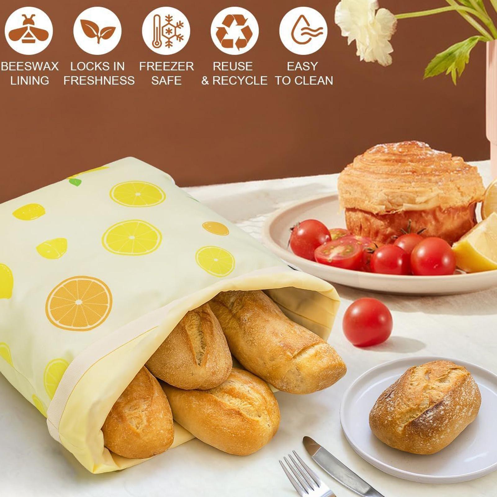 Tas Roti Dapat Digunakan Kemba - Food Storage Bags Reusable ulasan dan harga