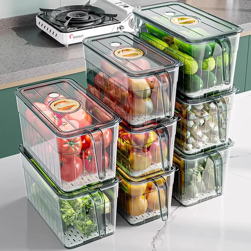 Kotak penyimpanan kulkas, telu - Food Storage Refrigerator ulasan dan harga