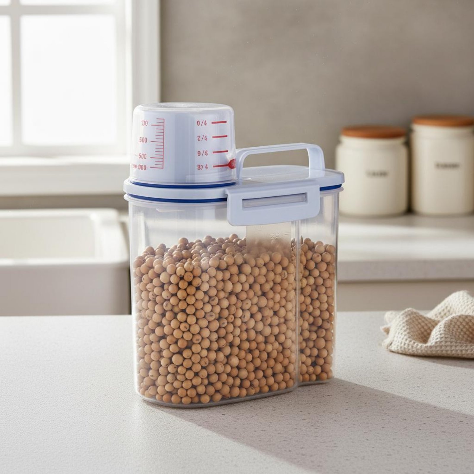 Wadah Penyimpanan Beras Anti L - Food Storage Airtight ulasan dan harga